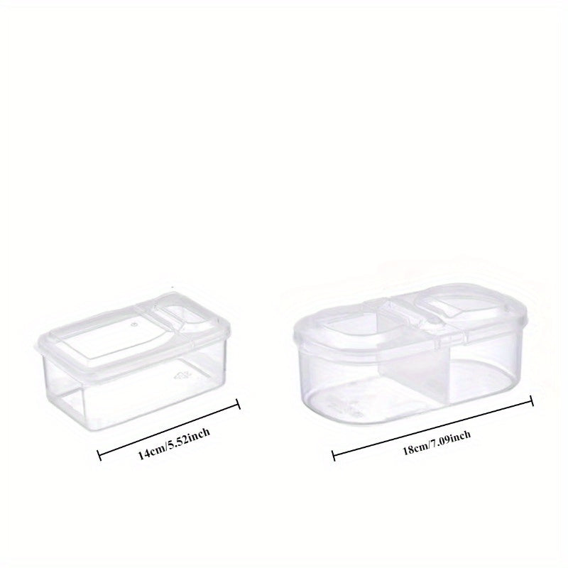 Large Capacity Food-Grade PP Storage Container with Handle for Fruits and Vegetables
