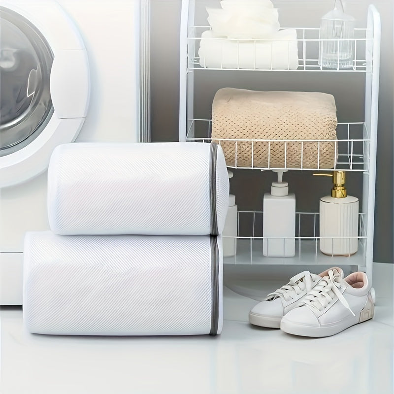 Uniseks polyester kir yuvish sumkasi, tishli, ketyapti va bustlar uchun