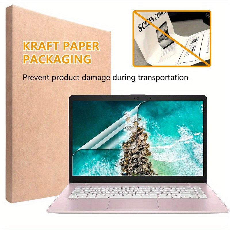 Matte Anti-Glare 15.6-Inch Laptop Screen Protector for 16:9 Displays