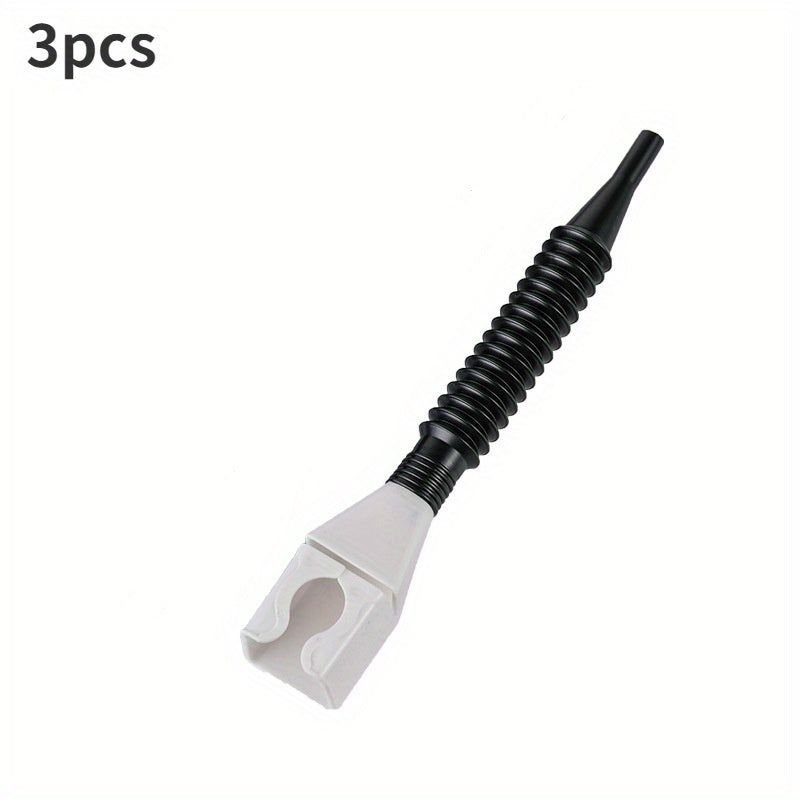 3Pcs Telescopic Plastic Funnels for Motorcycle Car Engine Oil Gasoline Transfer