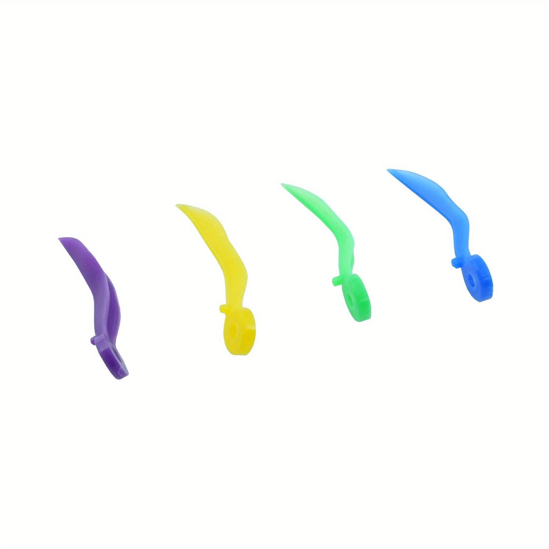 Disposable Plastic Dental Wedges Assorted Sizes Interproximal Tooth Shaping Tools