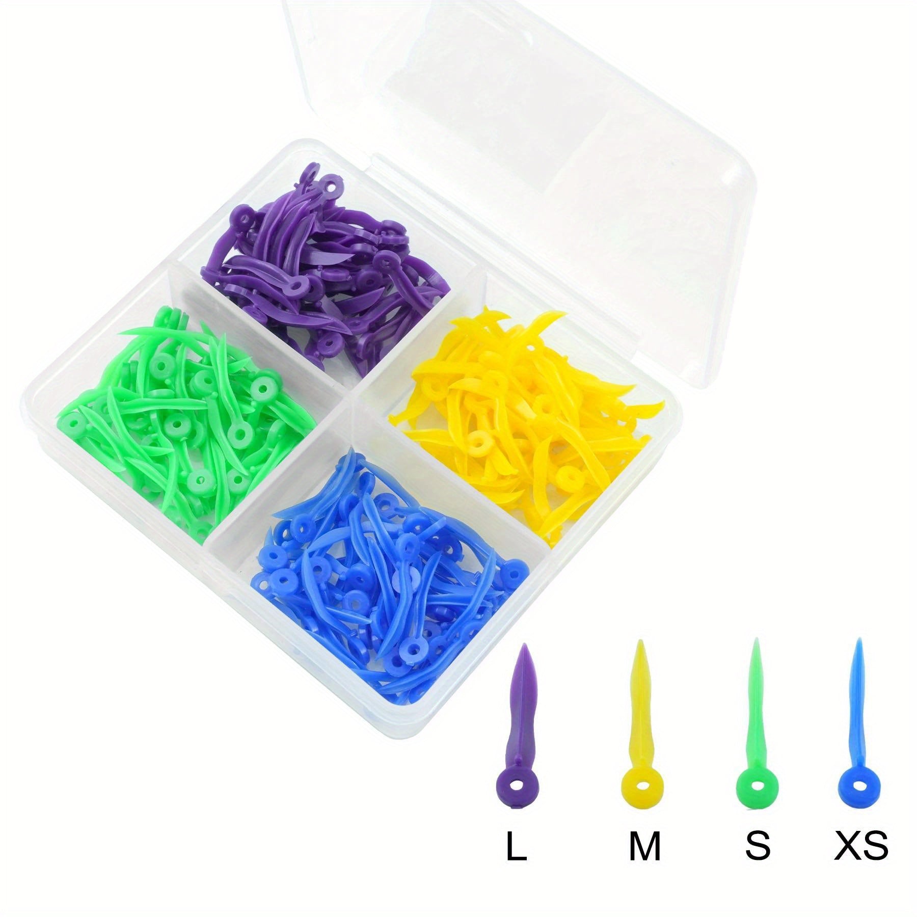 Disposable Plastic Dental Wedges Assorted Sizes Interproximal Tooth Shaping Tools