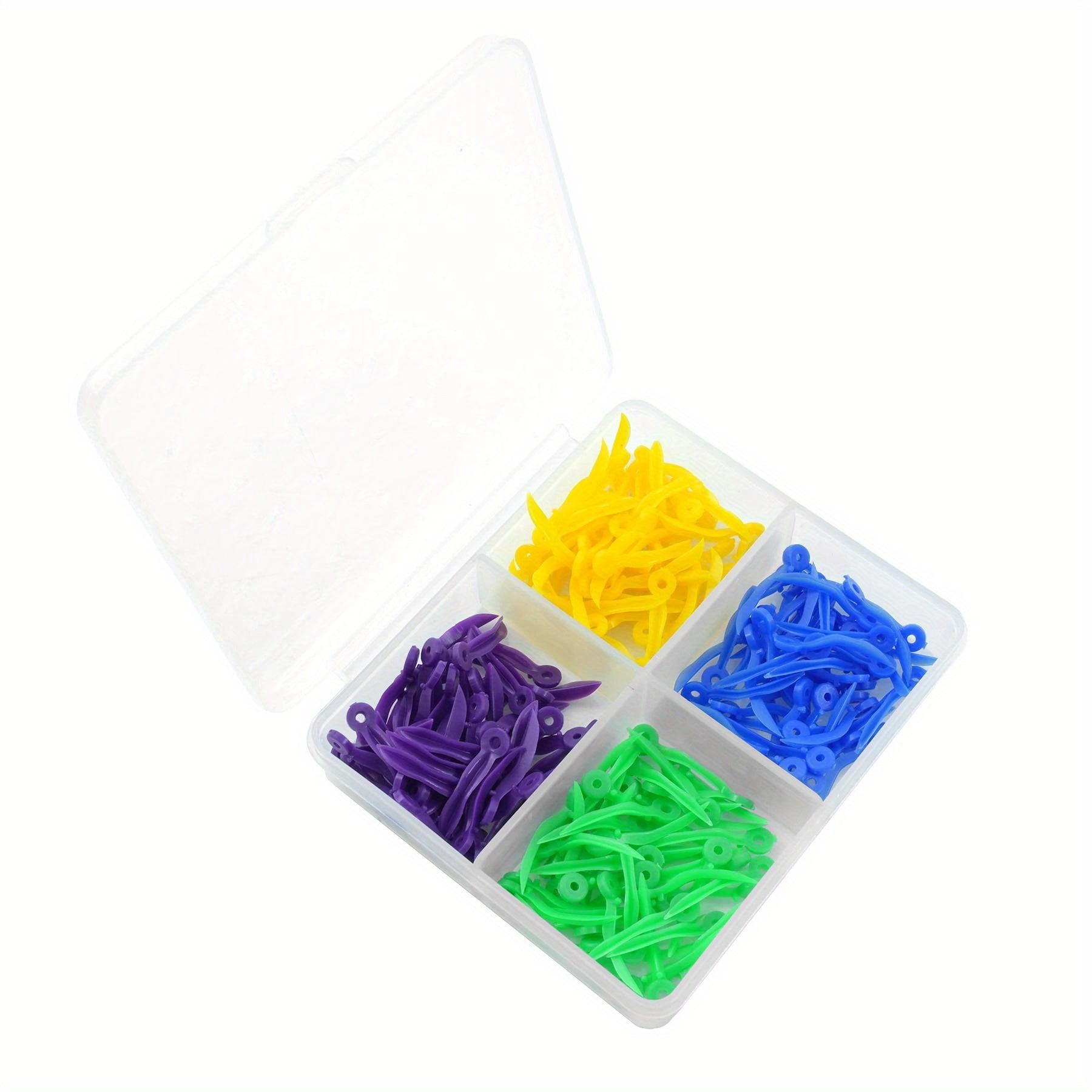 Disposable Plastic Dental Wedges Assorted Sizes Interproximal Tooth Shaping Tools