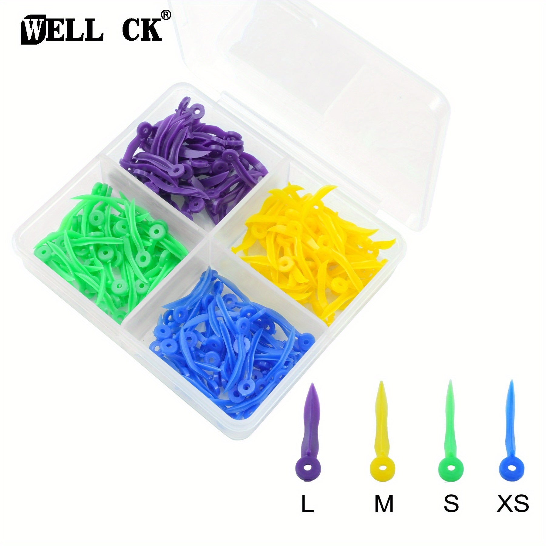 Disposable Plastic Dental Wedges Assorted Sizes Interproximal Tooth Shaping Tools