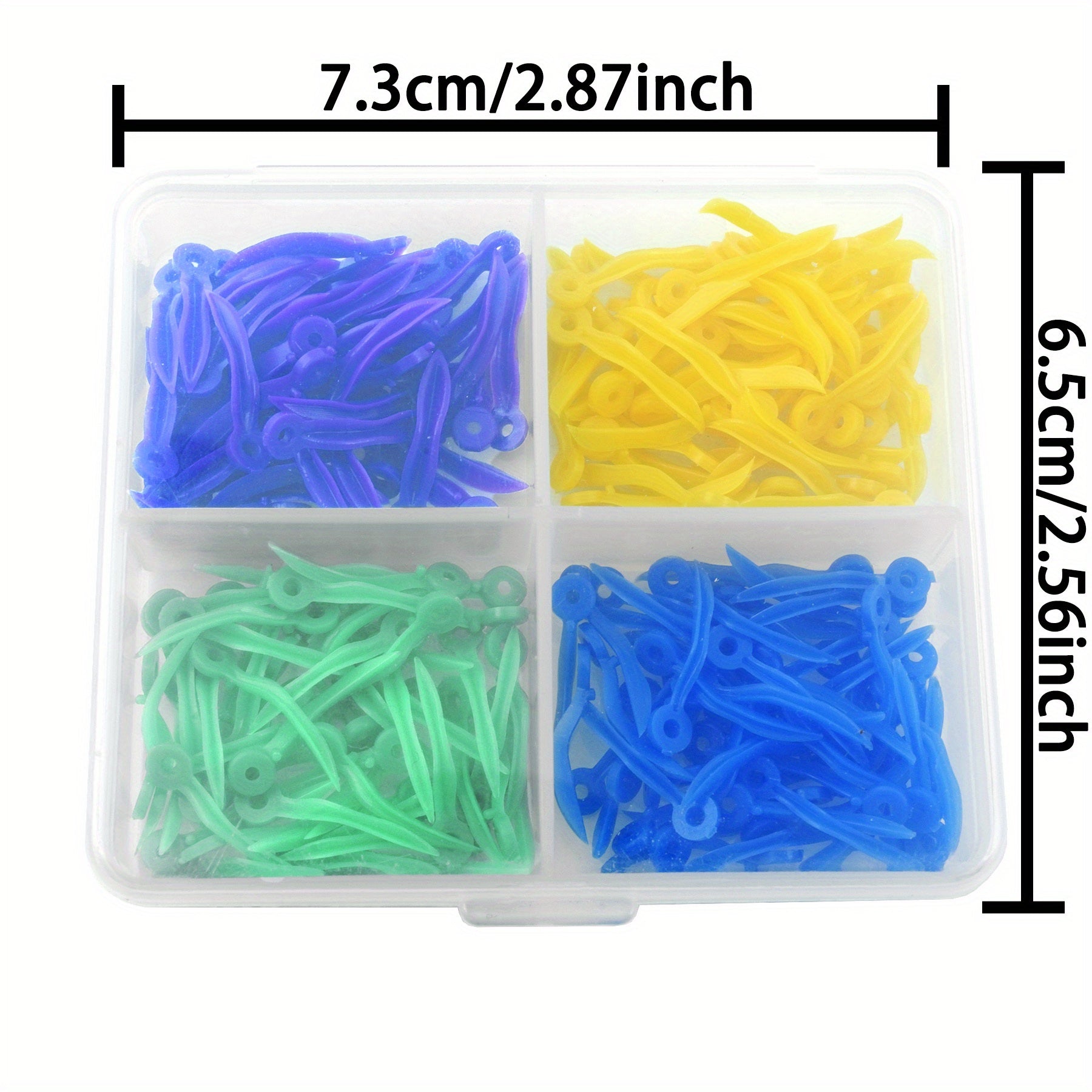 Disposable Plastic Dental Wedges Assorted Sizes Interproximal Tooth Shaping Tools