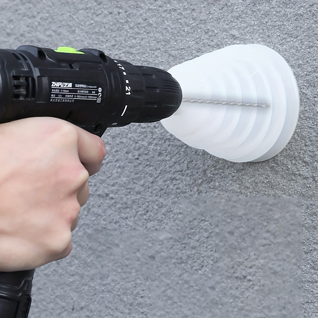 Cordless Hammer Drill Dust Collector Cover 3-Pack Plastic Dust Guard for Wall Drilling