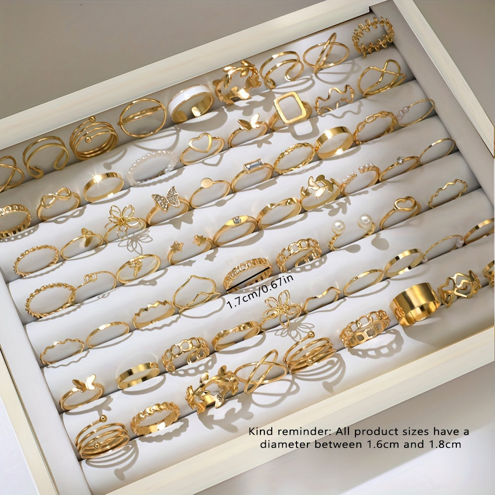 66 ta ayollar uchun gullar va kapalaklar bilan to'plamli zargarlik buyumlari, kundalik kiyim va bayramlar uchun