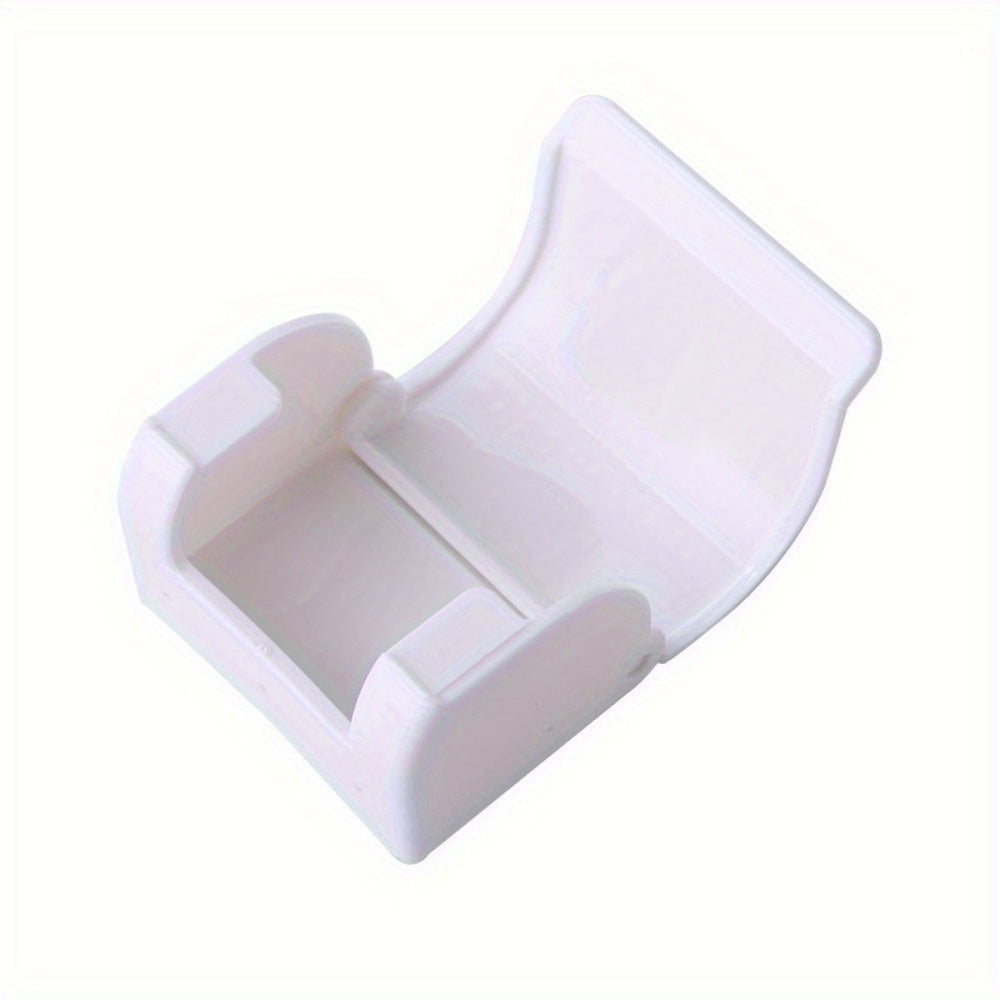 Wall-Mounted Shower Organizer with Razor and Toothbrush Holders, Space Saving