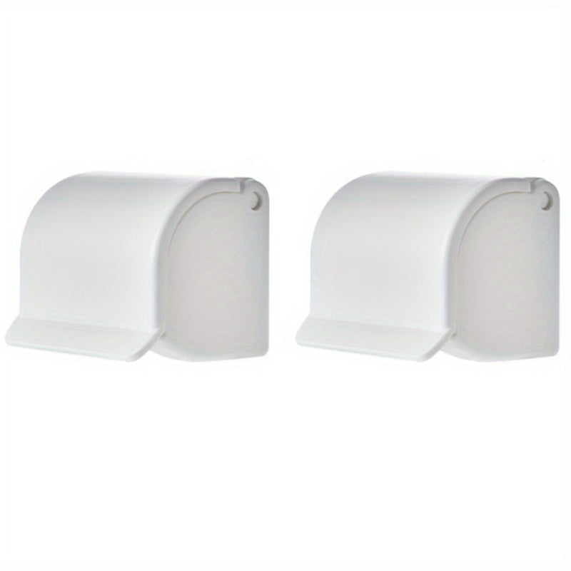 Wall-Mounted Shower Organizer with Razor and Toothbrush Holders, Space Saving