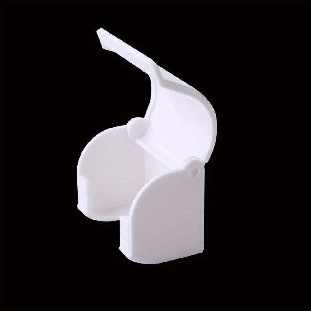 Wall-Mounted Shower Organizer with Razor and Toothbrush Holders, Space Saving