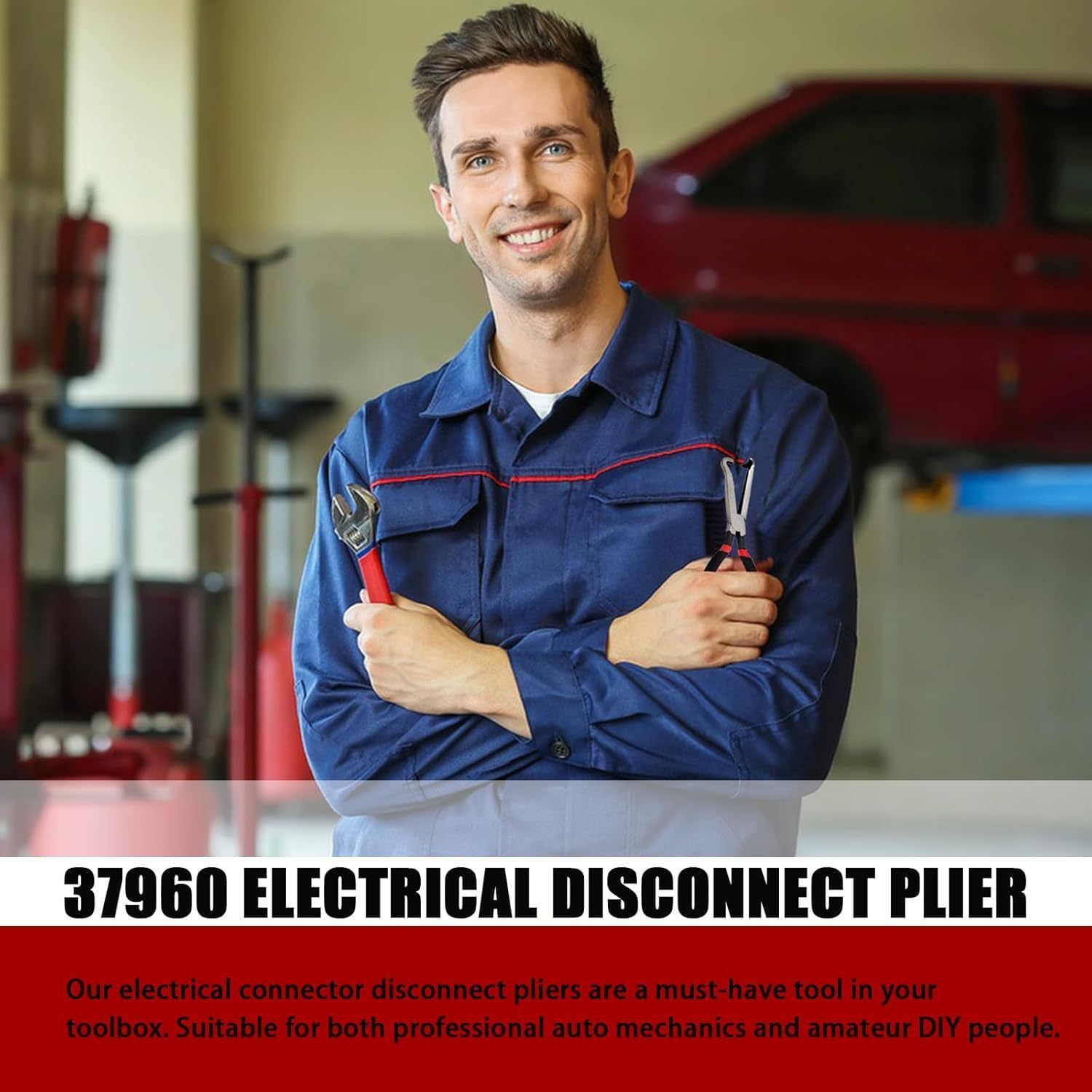 Automotive Electrical Connector Separator Pliers Multi-Function Wire Cutter