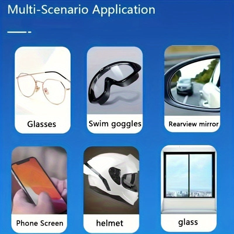 Одноразовые салфетки для очистки линз, экранов, украшений и телефонов, против запотевания, 100 штук
