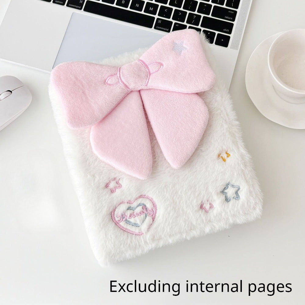 Children's Photo Album with Star Clips and Bow Tie Design for Memories and Party Favors