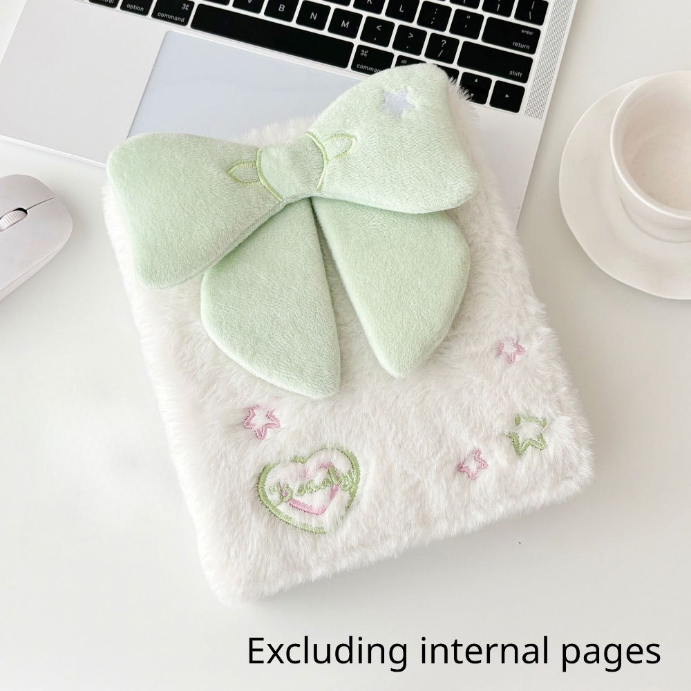 Children's Photo Album with Star Clips and Bow Tie Design for Memories and Party Favors