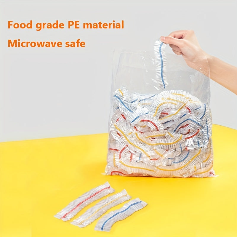 Reusable Elastic Food Covers Set 5.08-24.13cm for Dishes and Leftovers