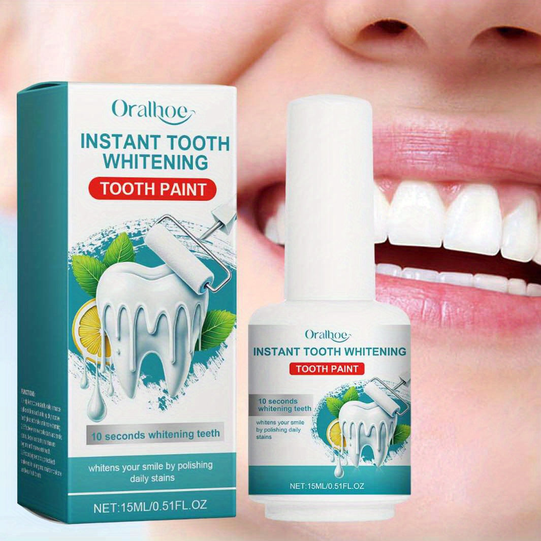 15ml Peppermint Teeth Whitening Tooth Paint for Basic Cleaning Gluten-Free Natural Extracts