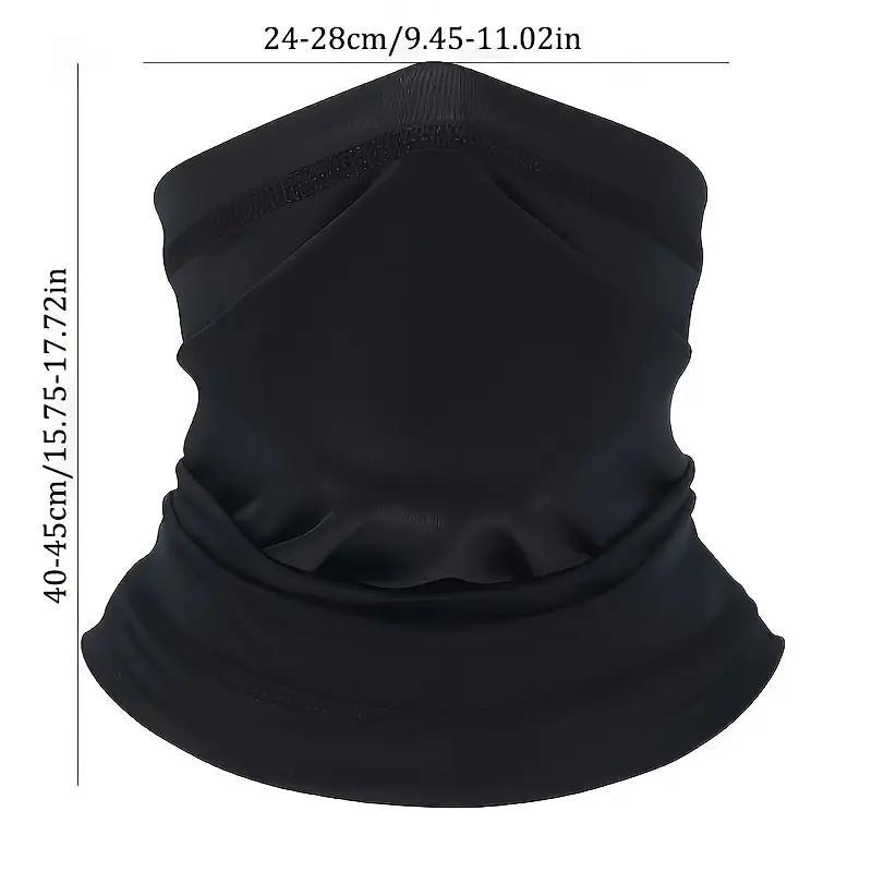 Unisex Cooling Face Mask Lightweight 4-Way Stretch Washable Reusable