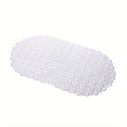 Non-Slip PVC Bath Mat with Suction Cups and Massage Bumps for Bathroom Safety