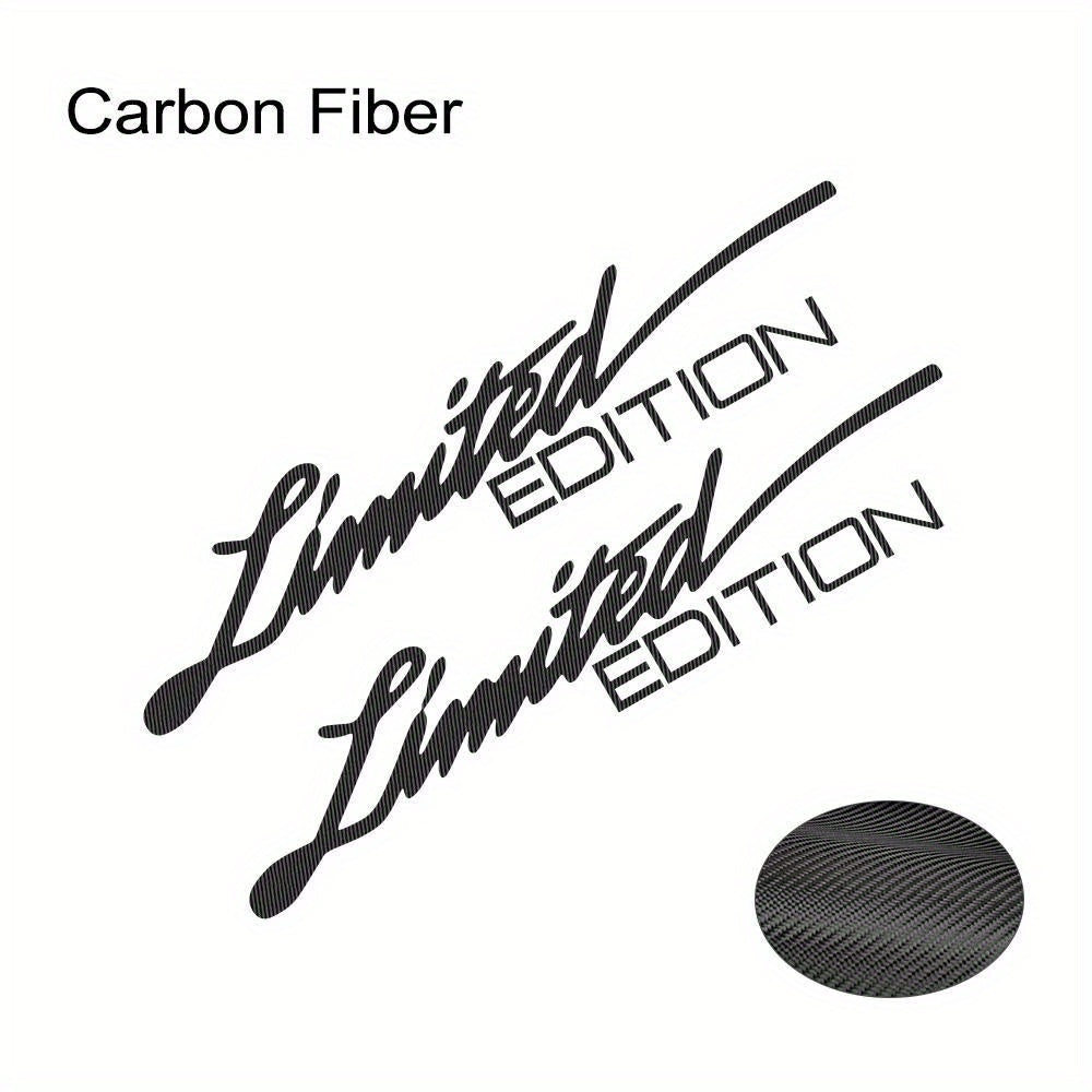 Limited Edition Vinyl Decal Sticker Self-Adhesive Car Motorcycle Decoration