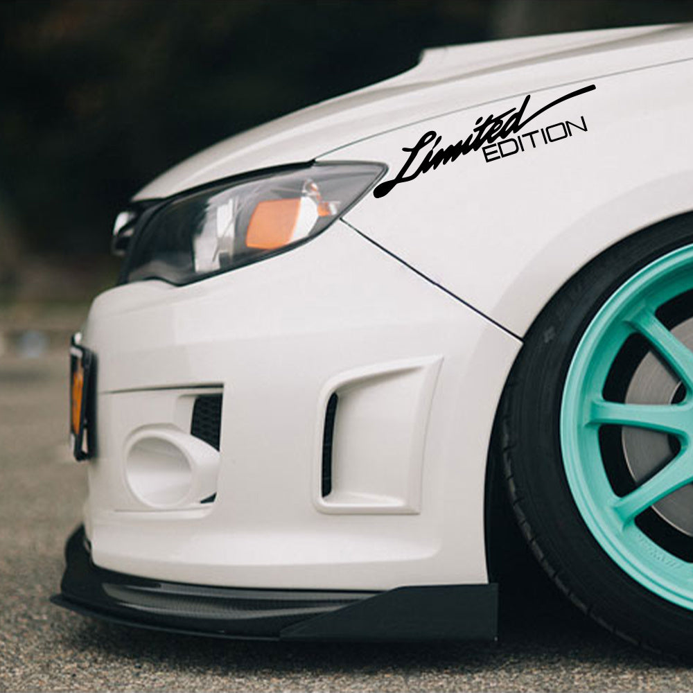 Limited Edition Vinyl Decal Sticker Self-Adhesive Car Motorcycle Decoration