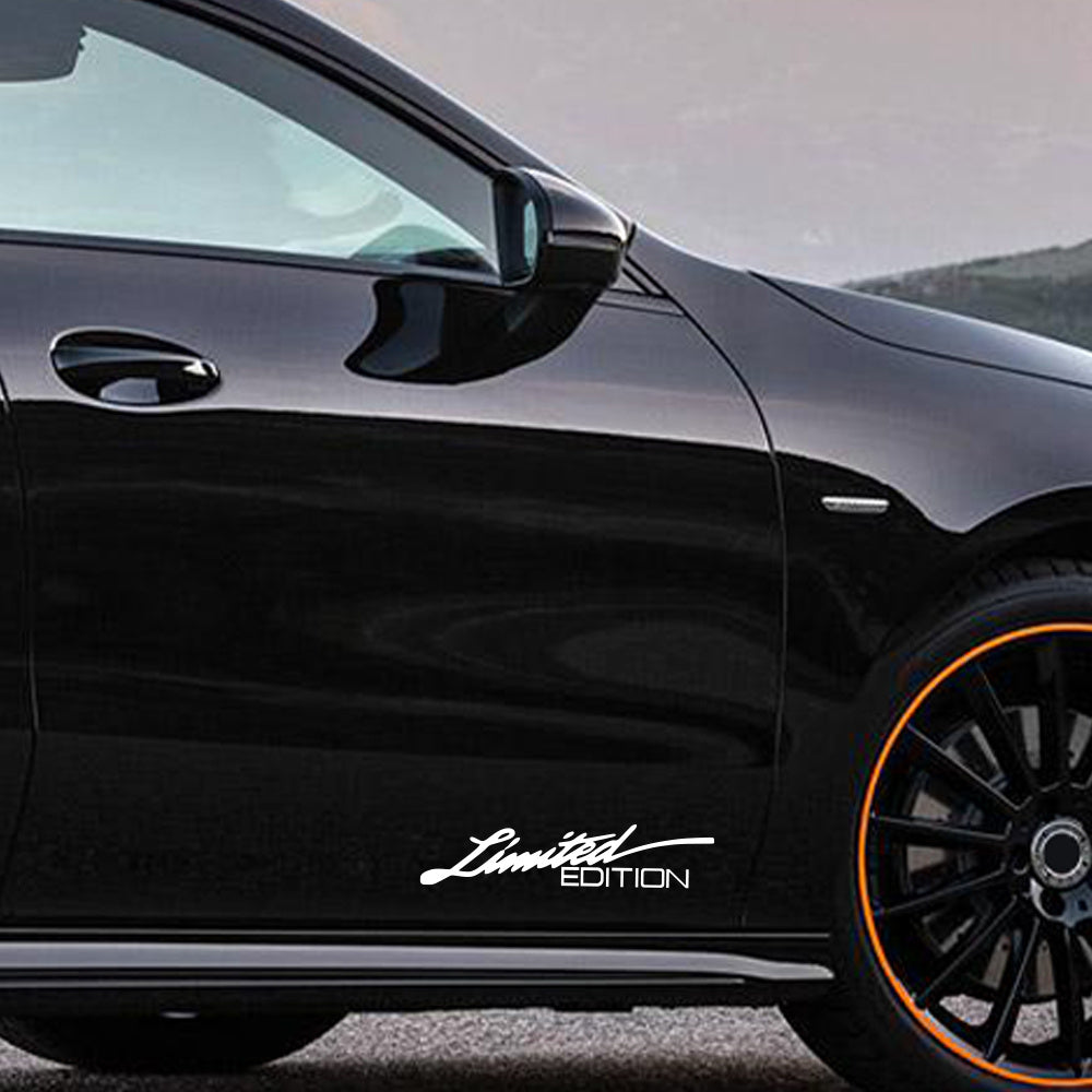 Limited Edition Vinyl Decal Sticker Self-Adhesive Car Motorcycle Decoration