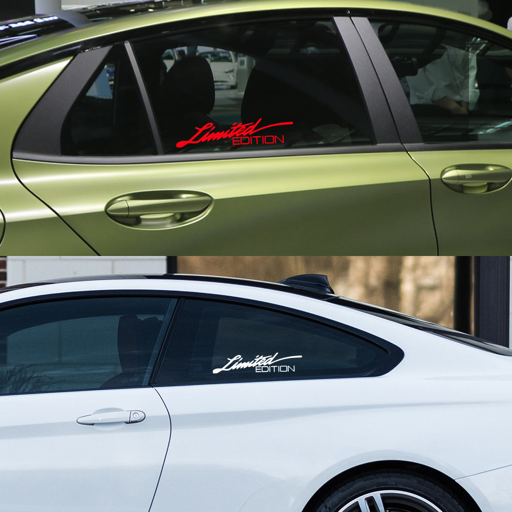 Limited Edition Vinyl Decal Sticker Self-Adhesive Car Motorcycle Decoration