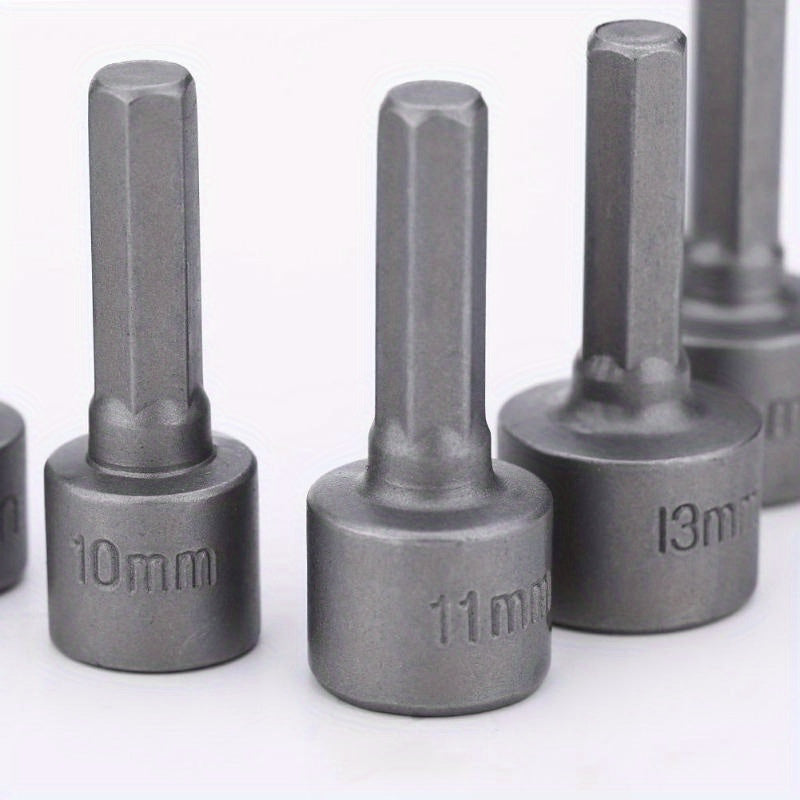 18-Piece Hex Socket and Nut Driver Set 5-13mm Chrome Vanadium Steel for DIY Home Projects