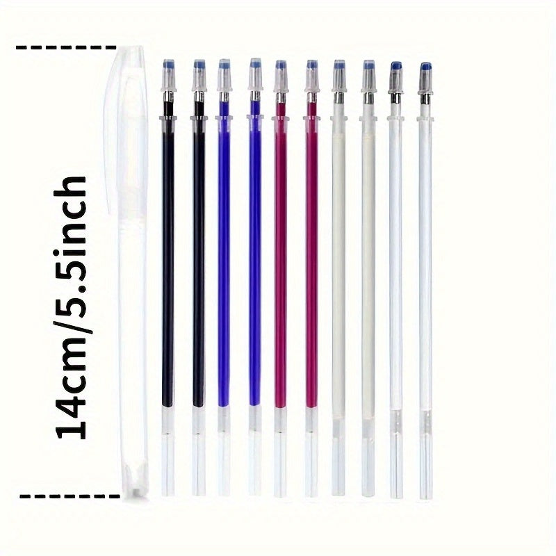 11-Piece Hot-Erase Magic Markers for DIY Hand Sewing Marking Lines