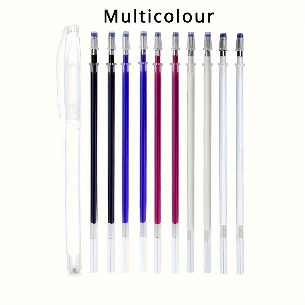 11-Piece Hot-Erase Magic Markers for DIY Hand Sewing Marking Lines