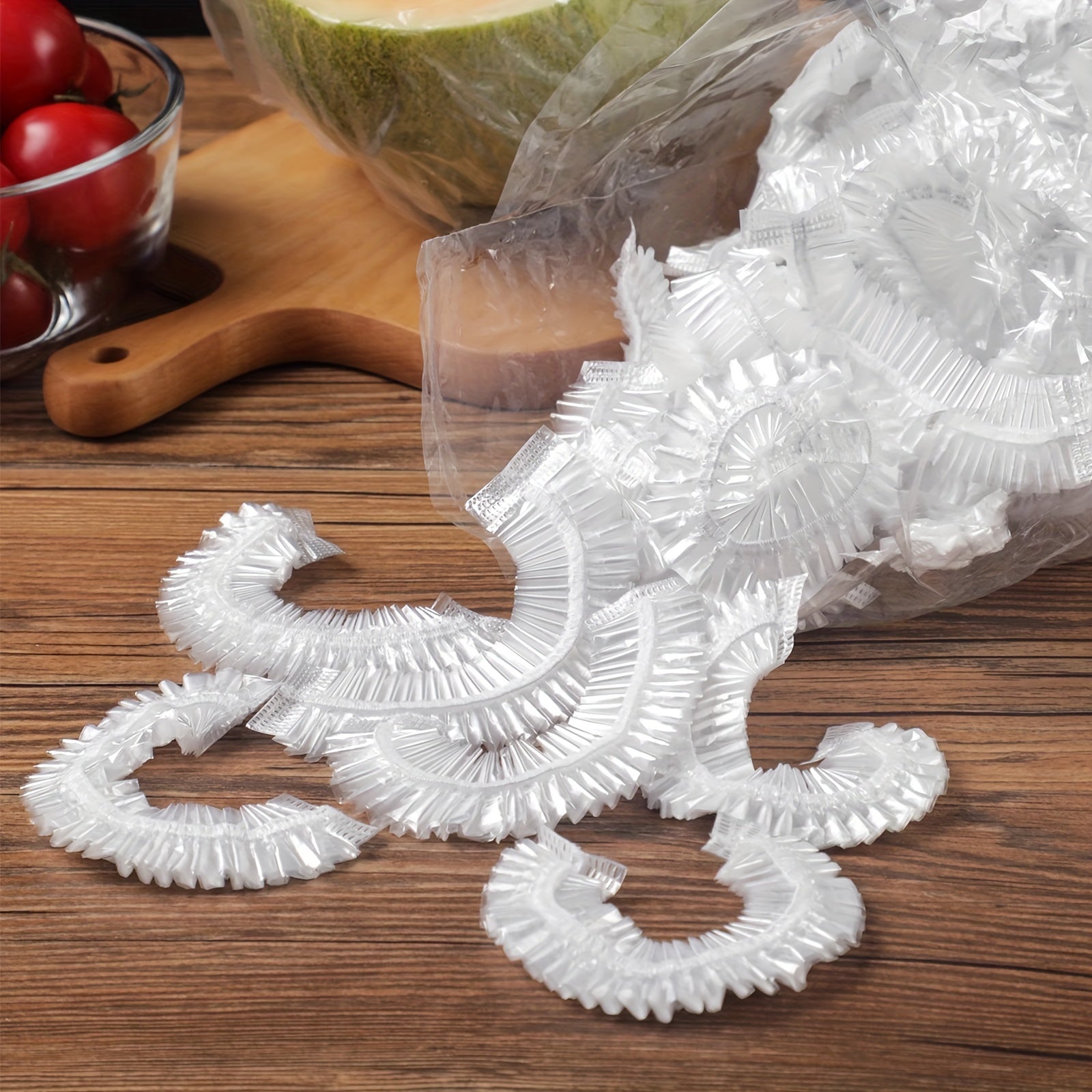 Disposable Food Wraps 100-500pcs Food Grade Sealed Cover for Refrigerator Leftovers