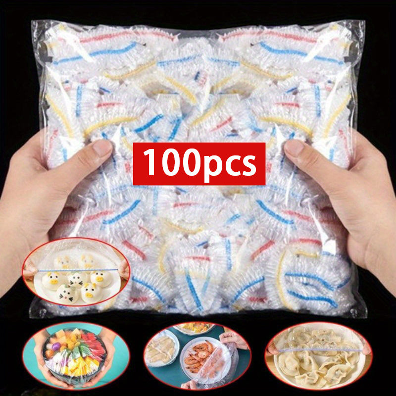 Disposable Food Wraps 100-500pcs Food Grade Sealed Cover for Refrigerator Leftovers
