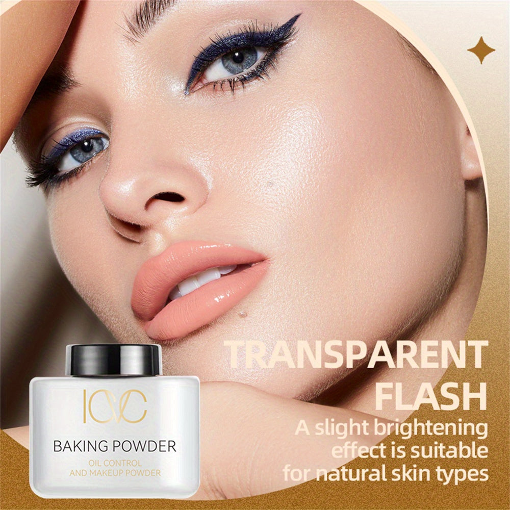 Polvo suelto para todo tipo de piel, acabado natural, control de grasa