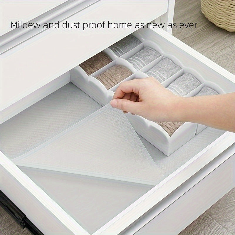 Kitchen Cabinet Liner Non-Slip Waterproof Moisture-Proof Dust-Proof Refrigerator Shelf Mat