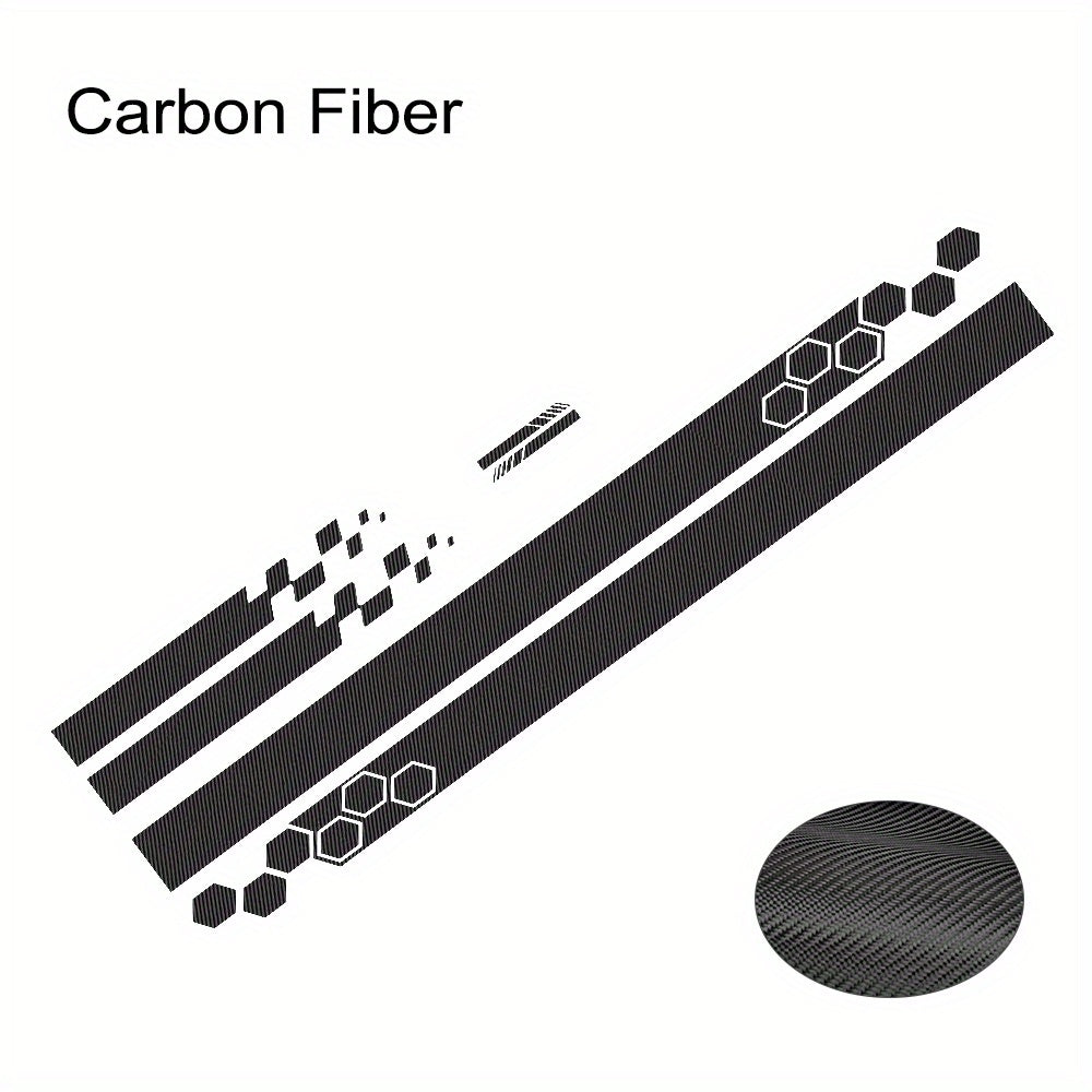 Car Vinyl Hood Stickers Racing Sport Decals Automotive Tuning Stripes Self-Adhesive Glossy