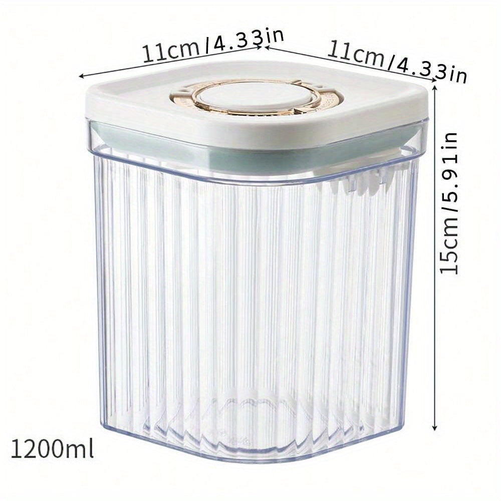 Yopiq qopqoq va formula saqlash uchun alohida bo'limlari bo'lgan ko'chma sut kukuni idishi, yosh bolalar uchun mos.