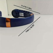 5 tezlik, LED chiroqlar, raqamli displey bilan portativ USB bo'yin ventilyatori