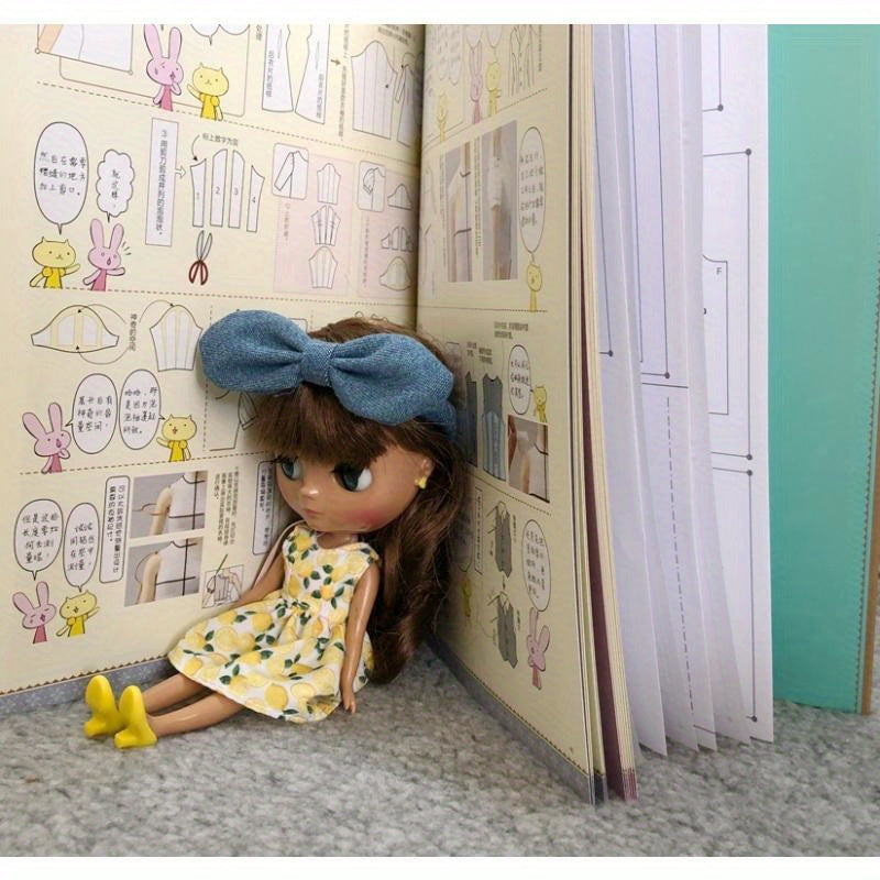 Chinese Doll Clothing Pattern Book for Beginners Simplified Chinese Paperback