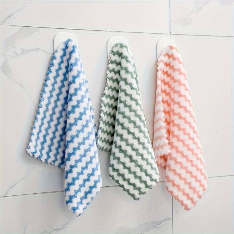 5 ta vintage paxta idish tozalash matolari to'plami, kosmik mavzudagi dizayn, qo'l bilan yuvish uchun namni o'zlashtiruvchi va engil.