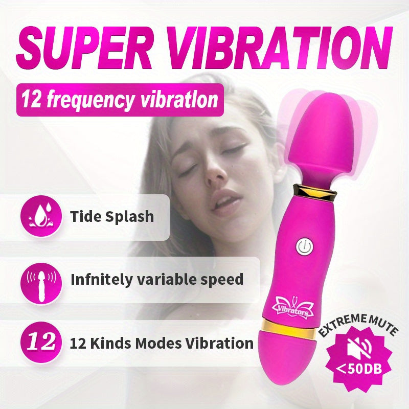 Masajeador mini vibrador para mujer, estimulación del punto G, juguete adulto portátil