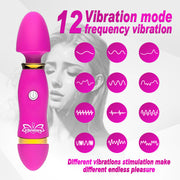 Masajeador mini vibrador para mujer, estimulación del punto G, juguete adulto portátil