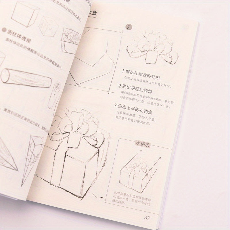Sketching Book for Beginners Chinese Version Paperback Art Tutorial for Aspiring Artists