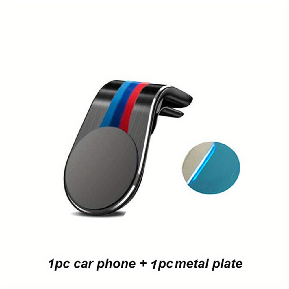 Soporte universal para coche con aluminio, resistente al agua, para teléfono, con clip de ventilación, giratorio