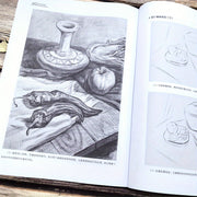 Still Life Sketching Guide in Chinese Paperback Art Book for Beginners