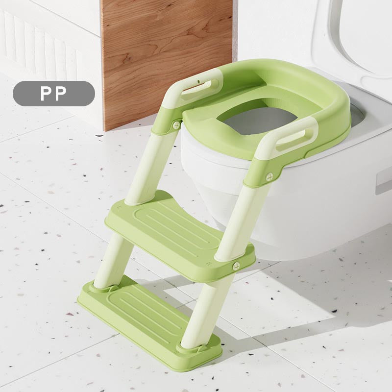 Children's Potty Training Toilet Seat with Step Stool Secure Comfortable for Little Ones