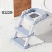 Children's Potty Training Toilet Seat with Step Stool Secure Comfortable for Little Ones