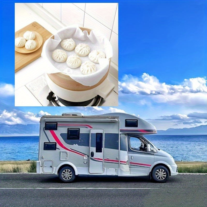 3 шт. антипригарных паровых салфеток для овощей, морепродуктов, яиц, булочек