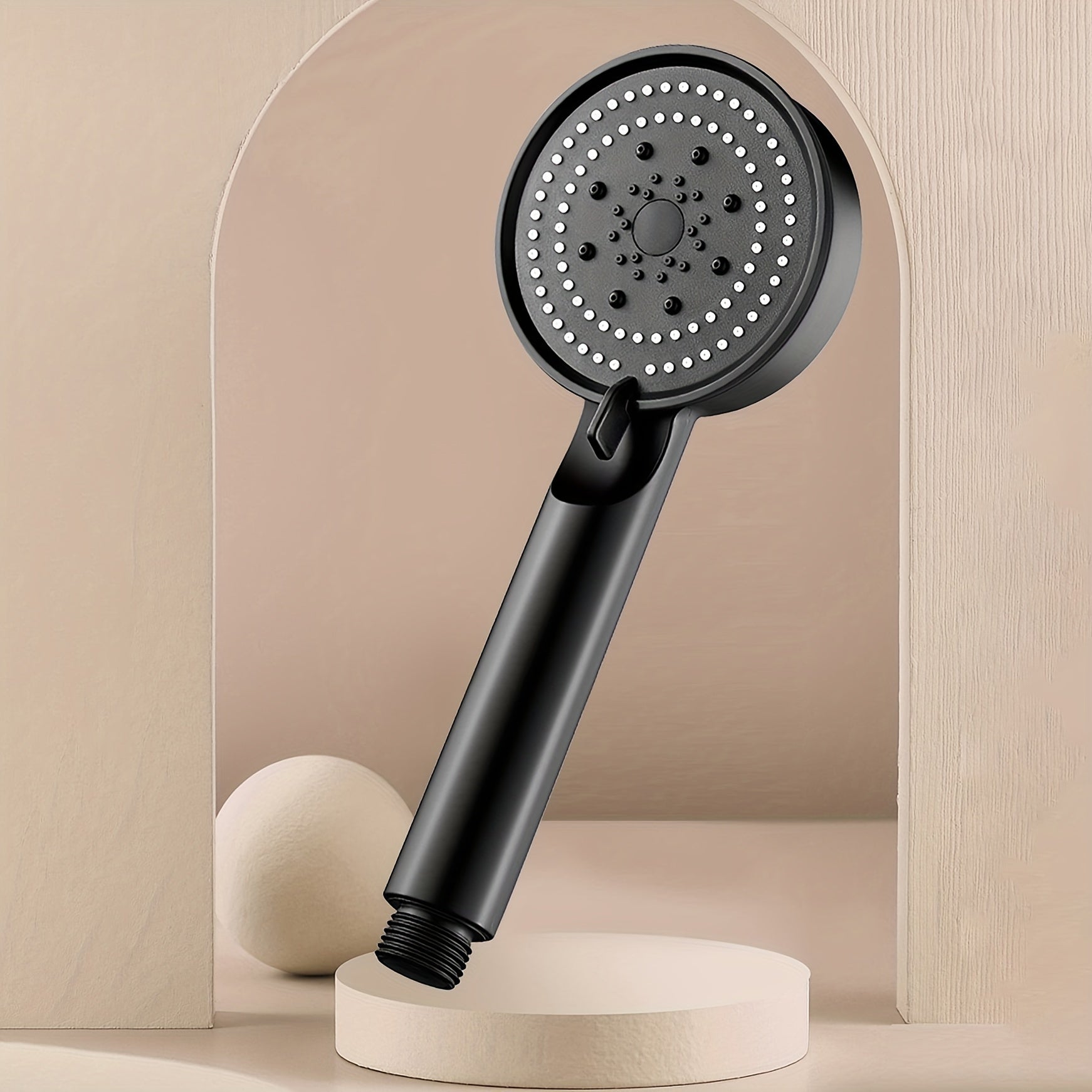 Cabezal de ducha de alta presión ajustable con 5 modos para un baño lujoso