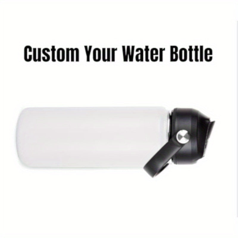 Personalized Kids Water Bottle 18oz Stainless Steel Insulated Flask with Straw