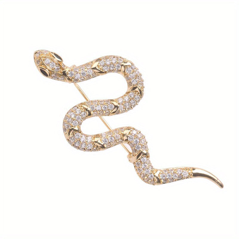 Zarif Luks Rhinestone Ilon Brosh - Ayollar Kiyimlari uchun Vintage Shisha Pin, Partiyalar va Norasmiy Kiymlar uchun Ideal