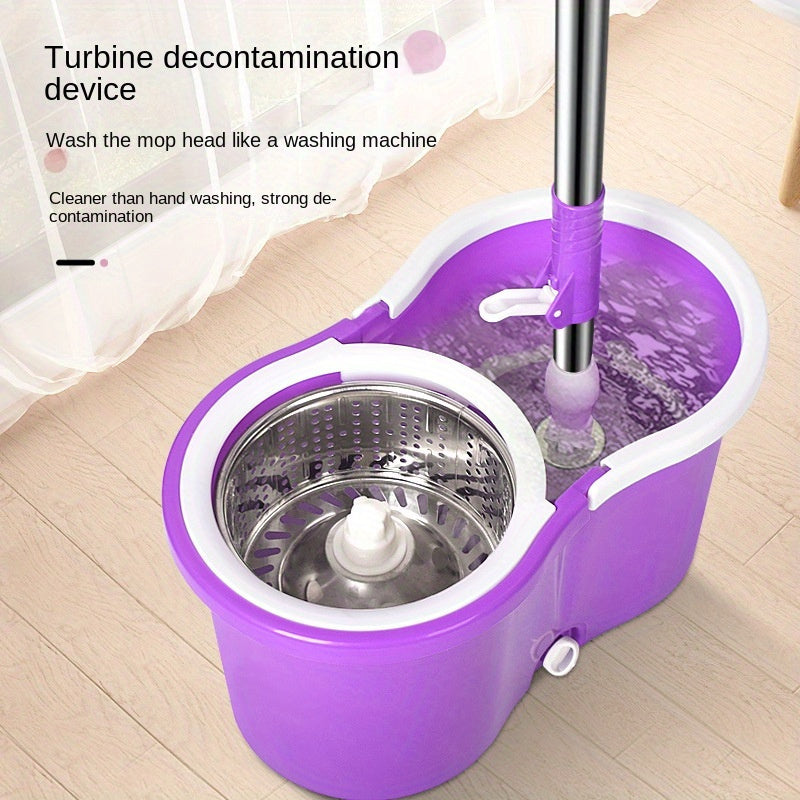 Rotating Mop Tray with Tornado Decontamination Technology for Easy Cleaning
